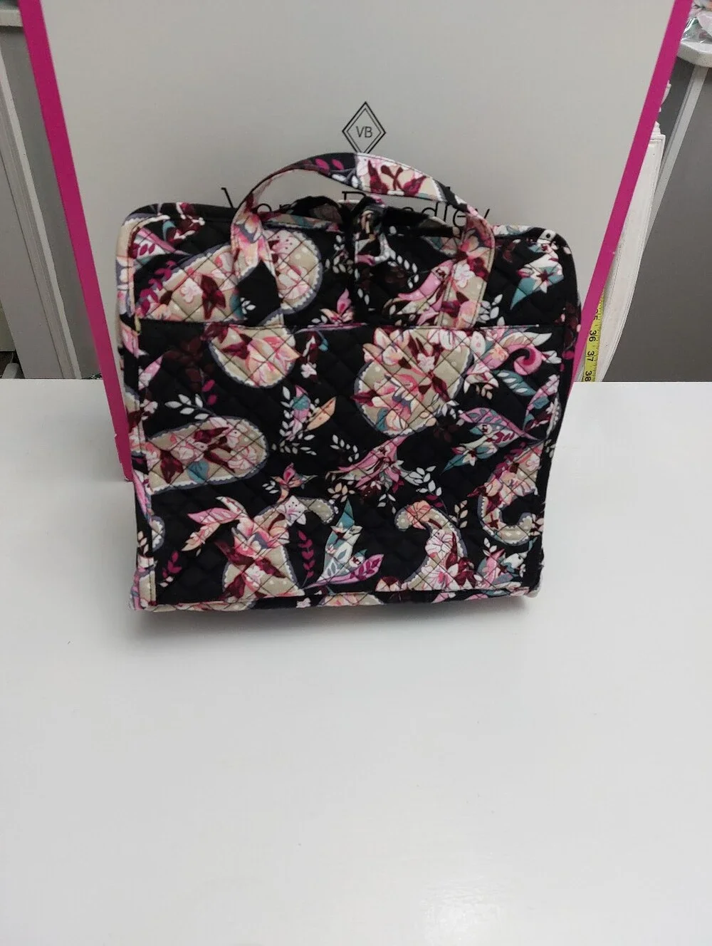Vera Bradley Grand Hanging Organizer Botanical Paisley NWOT